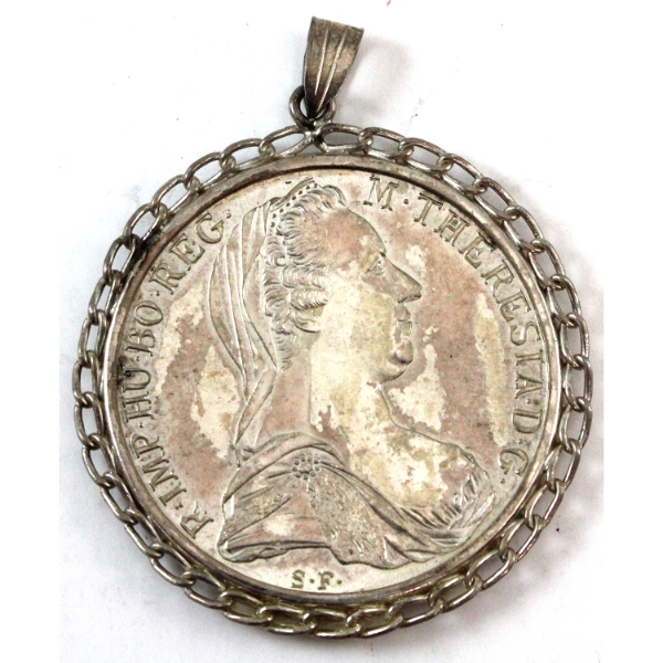 Austria 1780 Thaler  Maria Theresa Restrike in Bezel