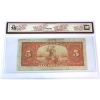 Image 2 : BC-5 1935 $5 English BCS F15 Osborne-Towers SN: A1161467  Check Letter A