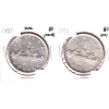 Image 1 : Silver $1 1951 BU (scratched) & 1951 SWL BU (nicks). 2pcs
