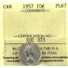 Image 1 : 10-cent 1957 ICCS PL67 
