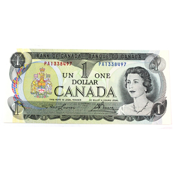 SCARCE! BC-46a 1973 $1 UNC or Better Lawson-Bouey Scarce PA Prefix SN: PA1338497