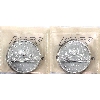 Image 2 : Silver $1 1965 Type 1 (SB P5) & Type 2 (SB B5) ICCS PL66 Heavy Cameo. 2pcs.
