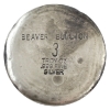 Image 2 : 3oz Beaver Bullion Cobra with Enamel Eye .999 Silver Round (Tax Exempt) 