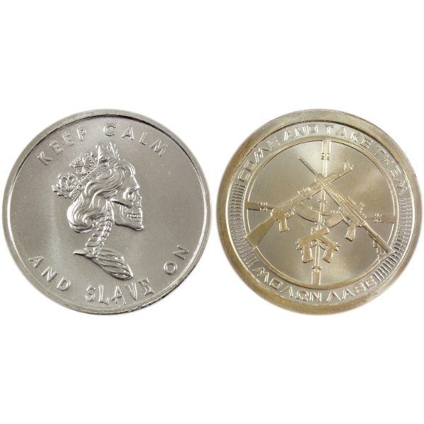 2x 1oz Silver Shield (Silver Bullet Silver Shield) .999 Fine Silver Rounds. 2pcs. (Tax Exempt)