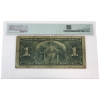 Image 2 : BC-21b 1937 $1 PMG F12 Gordon-Towers SCARCE Narrow Panel SN: J/A0002730 *Only 48 Notes Known!*