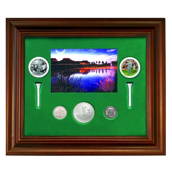 2004 Open Championship of Canada Commemorative Golf Frame Issued by Canada Post and the RCM