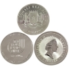 Image 2 : 3x 1oz World .999 Fine Silver Rounds. 3pcs. (Tax Exempt)