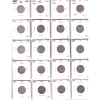 Image 1 : Bulk Lot of USA 1883-1961 Nickels in 20-Pocket Sheets. 57pcs.