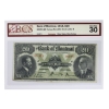 Image 1 : 505-54-10 1914 $20 Bank of Montreal BCS VF30 Various-Meredith SN: 091971 Check Letter B 