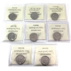 Image 2 : 25-cent 2012, 2013, 2014, 2015, 2016, 2017, 2018 & 2019 Caribou ICCS MS66. 8pcs
