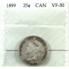 Image 1 : 25-cent 1899 Prestige VF30