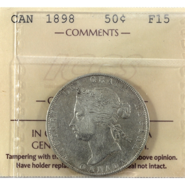 50-cent 1898 ICCS F15
