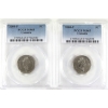 Image 1 : 2x 5-cent 2000P PCGS MS65. 2pcs.