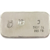 Image 2 : 3oz RSSC Enameled Canadian Flag .999 Silver Bar (Tax Exempt)