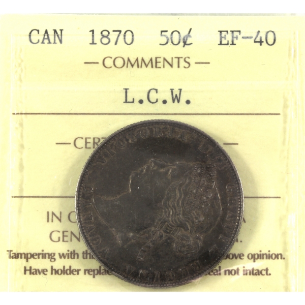 50-cent 1870 LCW ICCS EF40