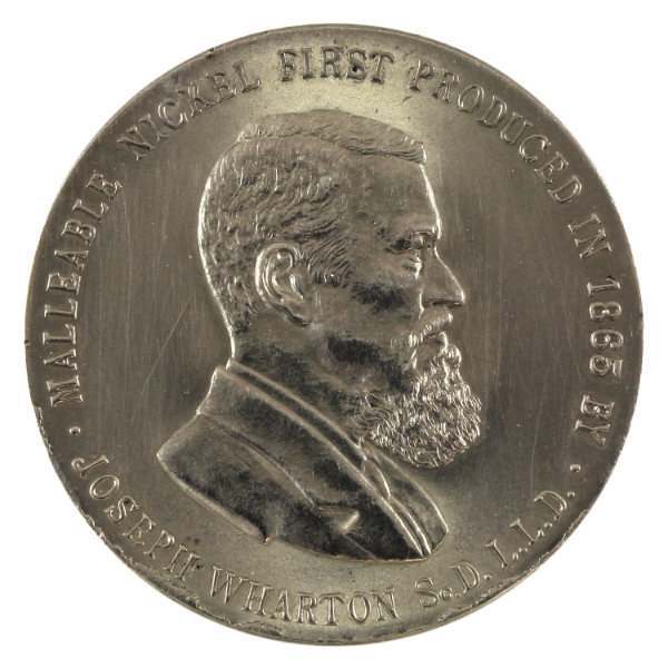 USA 1904 Louisiana Purchase International Nickel Co. Medal Nickel, 33mm