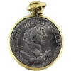 Image 1 : Ancient Rome-Antioch 98-117 AD Trajan Tetradrachm in 14K Bezel