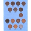 Image 2 : 1859-1920 Canadian Large Cent Collection in Whitman Folder. 40pcs. 