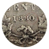 Image 3 : 25-cent 1880H Wide 0 F-VF