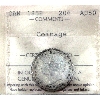 Image 1 : 20-cent 1858 ICCS AU50