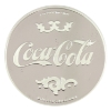 Image 2 : 2oz Coca-Cola 1886-1920 Era Coca-Cola High Relief .999 Fine Colourized Silver Round (Tax Exempt)