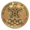 Image 2 : Rare 1988 Calgary Winter Olympics Bronze Participation Medal in Original Display Box