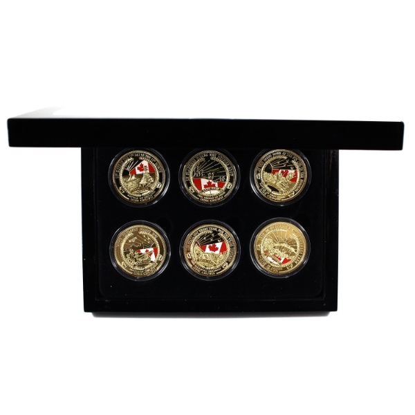2014 The Ode of Remembrance Commemorative Coin Collection Gold Plated