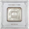 Image 1 : 50g Geiger Edelmetalle .999 Fine Silver Square Bar (Tax Exempt)