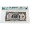 Image 1 : BC-12 1935 $25 French PMG VF20 Osborne-Towers Commemorative Issue SN:F002026 Check Letter C