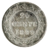 Image 2 : Newfoundland 20-cent 1899 ANACS EF40 (Cleaned)