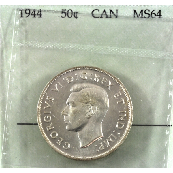 50-cent 1944 Prestige Certified MS64