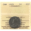 Image 1 : 5-cent 1925 ICCS F15