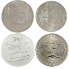 Image 1 : 4x 1oz Assorted .999 Fine Silver Rounds. 4pcs. (Tax Exempt)