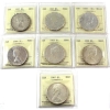 Image 1 : Silver $1 1957-1967 ICCS EF45 to MS63. 7pcs.