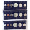 Image 1 : 3x 1867-1967 Canada Centennial Year Coins-The Complete Specially Selected Uncirculated Set. 2pcs. 