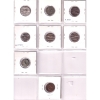 Image 5 : Estate lot; Ancient and Roman Assortment of Coins in Vintage Style Holders and Hard Cover Album