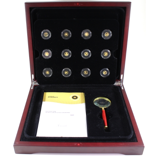 The Most Affordable Gold Coin Collection Fine Gold Set in Deluxe Wooden Collector Case (Tax Exempt)