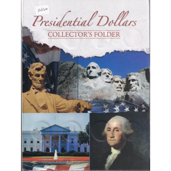 USA Presidential Dollars 2010-2016 Bulk Collection in Collector's Folder. 27pcs. 