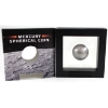Image 1 : Barbados Silver 2022 $5 Mercury Spherical Coin (Tax Exempt)