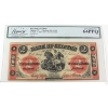 Image 1 : 125-12-10 1861 $2 Bank of Clifton Legacy CUNC64 PPQ Brown M/S 1 Over 0 in Date Check Letter B