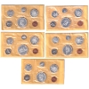 Image 1 : Group Lot of 5x 1965 Proof Like Sets in Original Box From the RCM