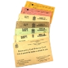 Image 1 : Bulk Lot of Canadian Wartime 1940s Ration Books & Emergency Coal Priority Card. 7pcs.