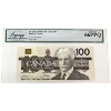 Image 1 : BC-60a-i 1988 $100 Legacy GEM UNC66 PPQ Thiessen-Crow SN:BJC8699269