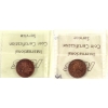Image 2 : 1-cent 1954 & 1955 ICCS PL64. 2pcs.