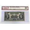 Image 1 : 505-62-04 1938 $10 Bank of Montreal BCS VF20 Spinney-Gordon SN: 063185 Check Letter A
