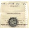 Image 1 : 10-cent 1875H ICCS G6
