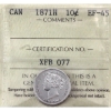 Image 1 : 10-cent 1871H ICCS EF45