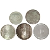Image 1 : 5x 1/2oz Assorted Refiners Fine Silver Rounds. 5pcs. (Tax Exempt)