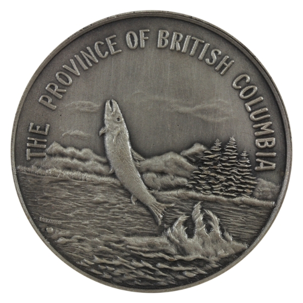 The Province of British Columbia 1.3oz-Silver 40.5mm (Tax Exempt)