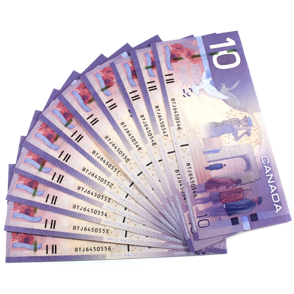 11x BC-68a 2005 $10 Jenkins-Dodge Notes in Sequence INCLUDES: BTJ6450546 to "56. 11pcs